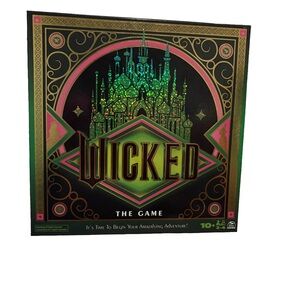 2/$19 - Wicked The Game - Green and Black Board Game
